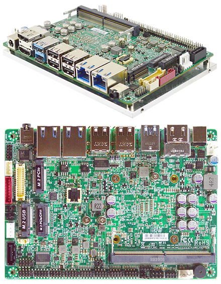 Jetway JF35-ADN1-N97002 3.5-SBC (Intel Alder Lake-N, 2x LAN, <b>TPM2.0</b>)