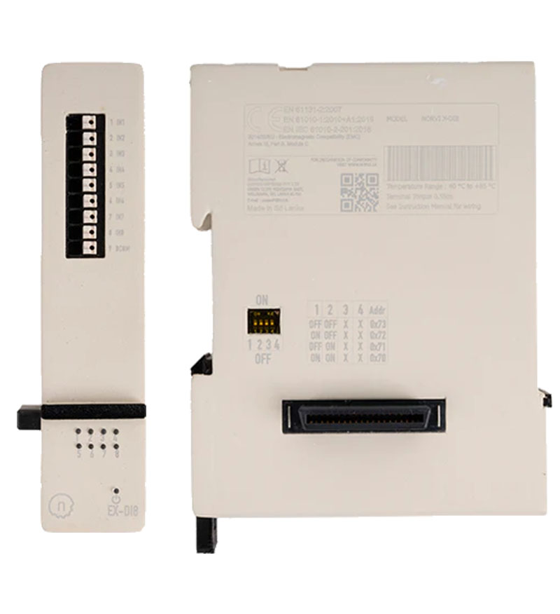 NORVI X-DI8 (Erweiterungs-Modul f. Norvi X, 8 Digital Inputs)